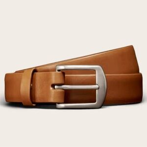 Tecovas Brown Leather Belt, size 34.  Unisex.   New with Tags